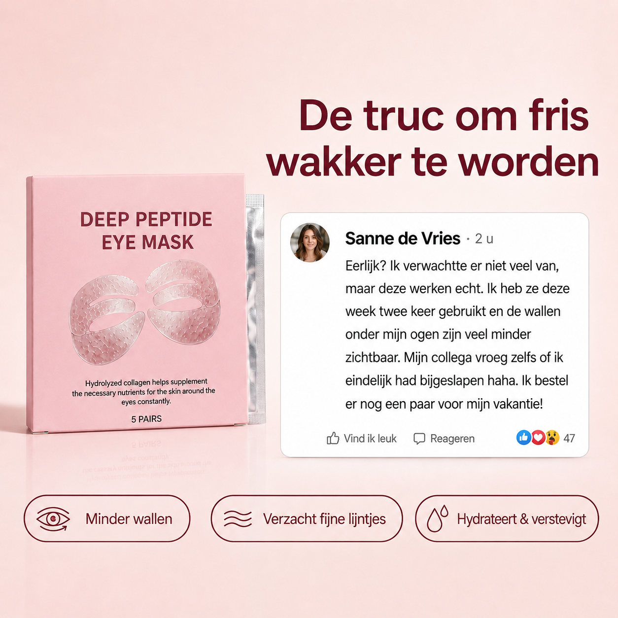 Deep Peptide Collagen Eye Mask