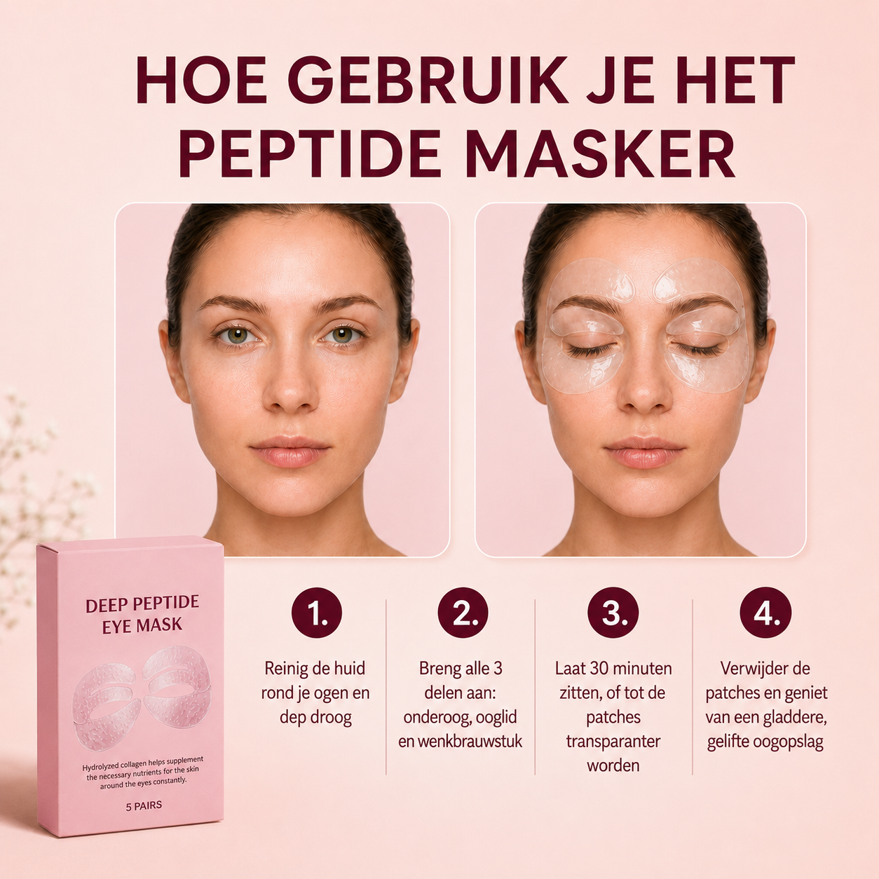 Deep Peptide Collagen Eye Mask