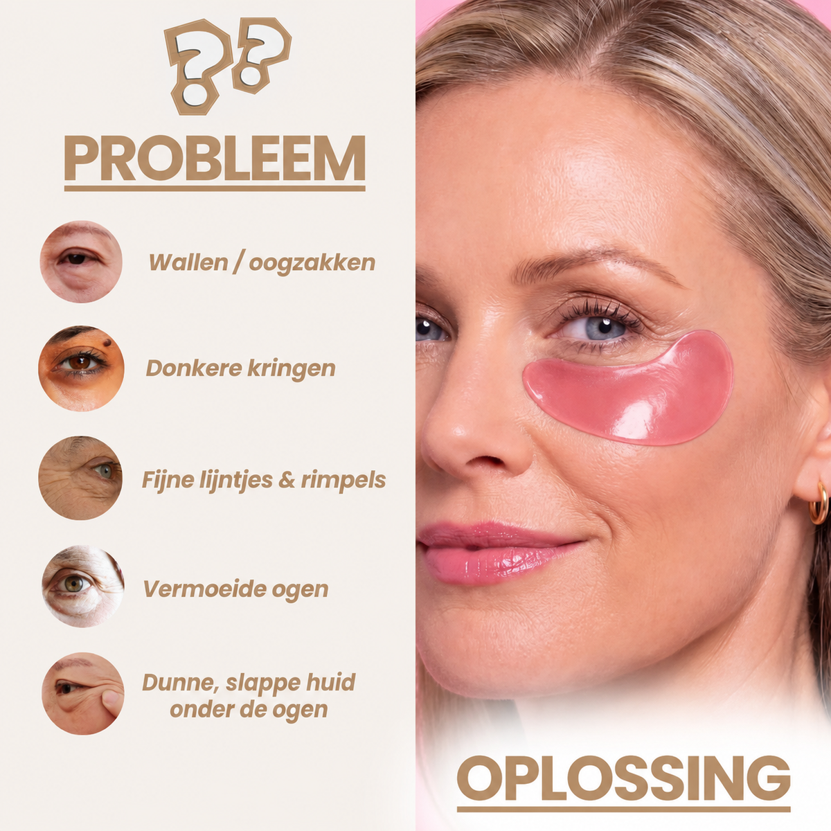PeptiEyes™ | Collageen Hydrogel Oogpatches