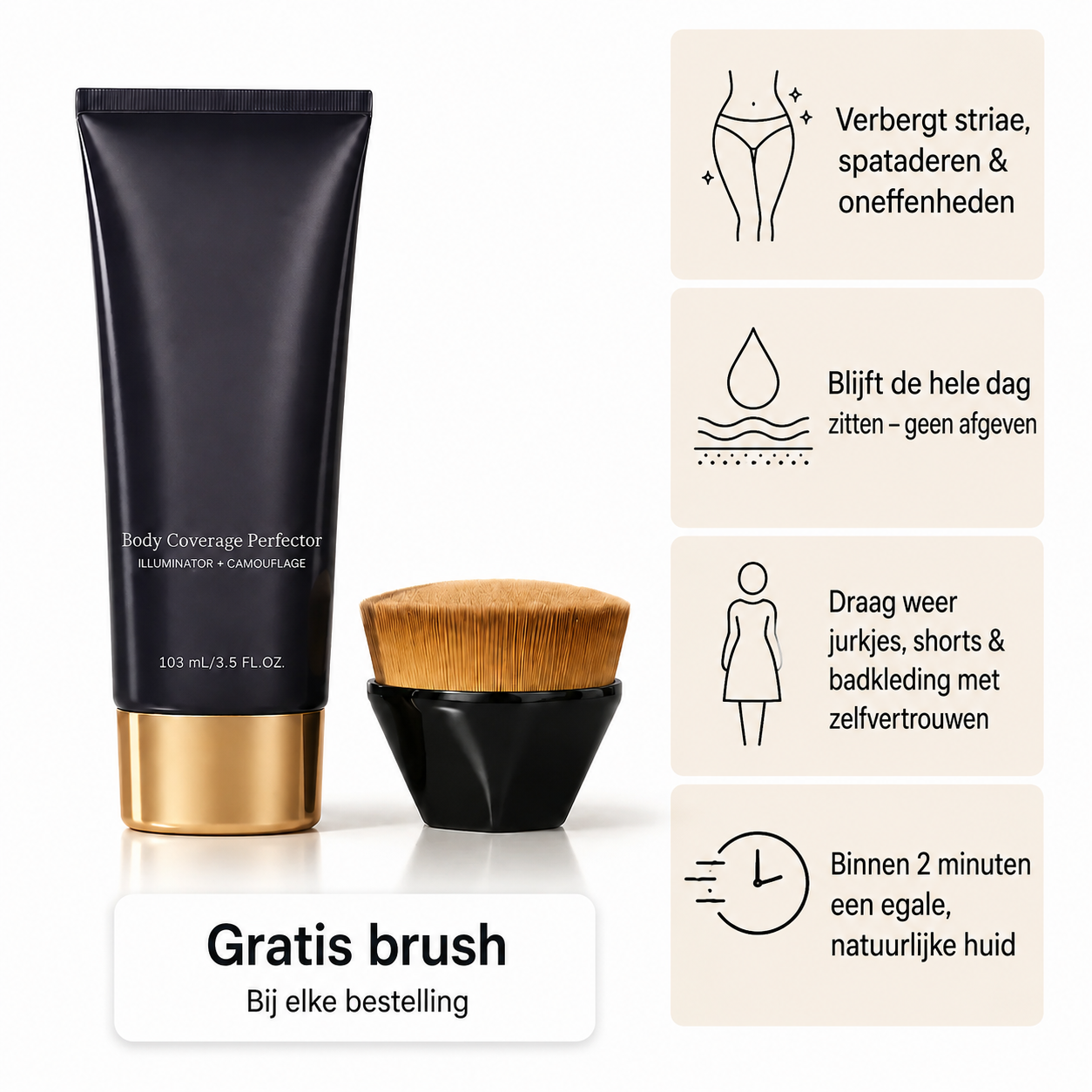 NoraSkin⢠- Body Foundation | Zeg vaarwel tegen zwangerschapsstriae