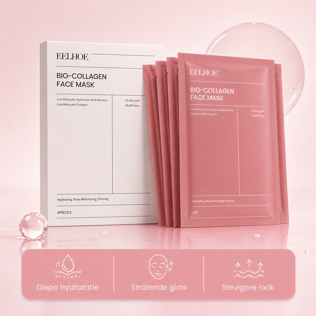 HydraMask™ | Intensief hydraterend bio-collageenmasker