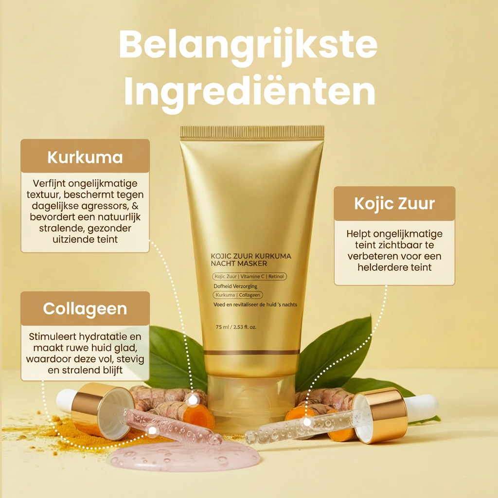 NoraSkin™ | Kojic Acid & Kurkuma Wrap Masker
