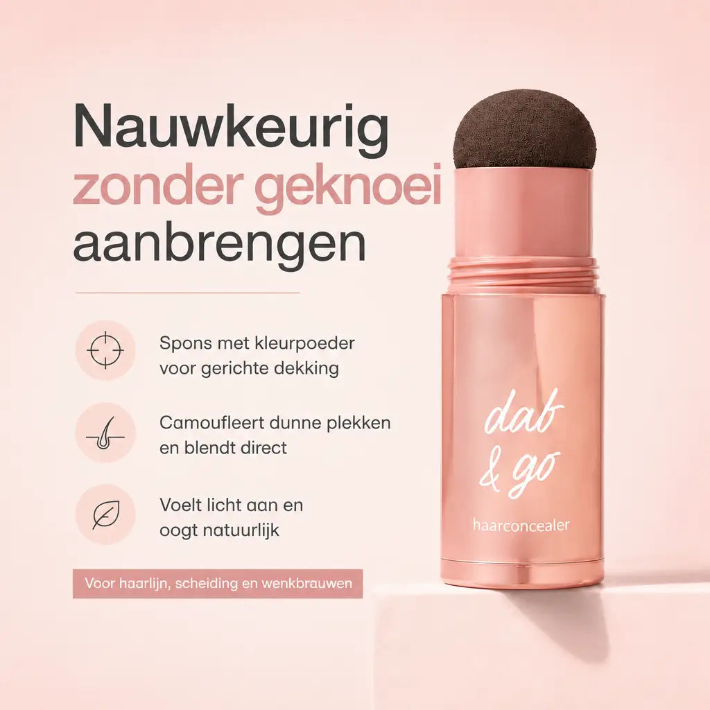 DabCover™ | Grijze uitgroei weg in een paar depjes