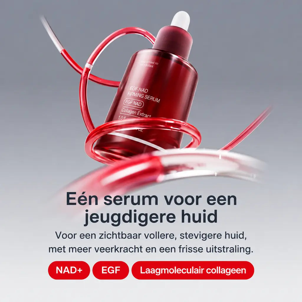 SkinBounce™ | NAD+ anti aging serum voor een voller en steviger ogende huid
