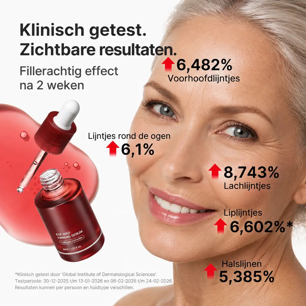 SkinBounce™ | NAD+ anti aging serum voor een voller en steviger ogende huid