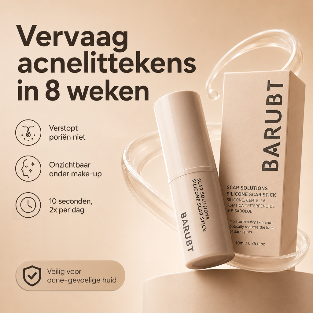 ScarStick™ | Voor acnelittekens, operatiescars en striae. Klinische werking, thuis