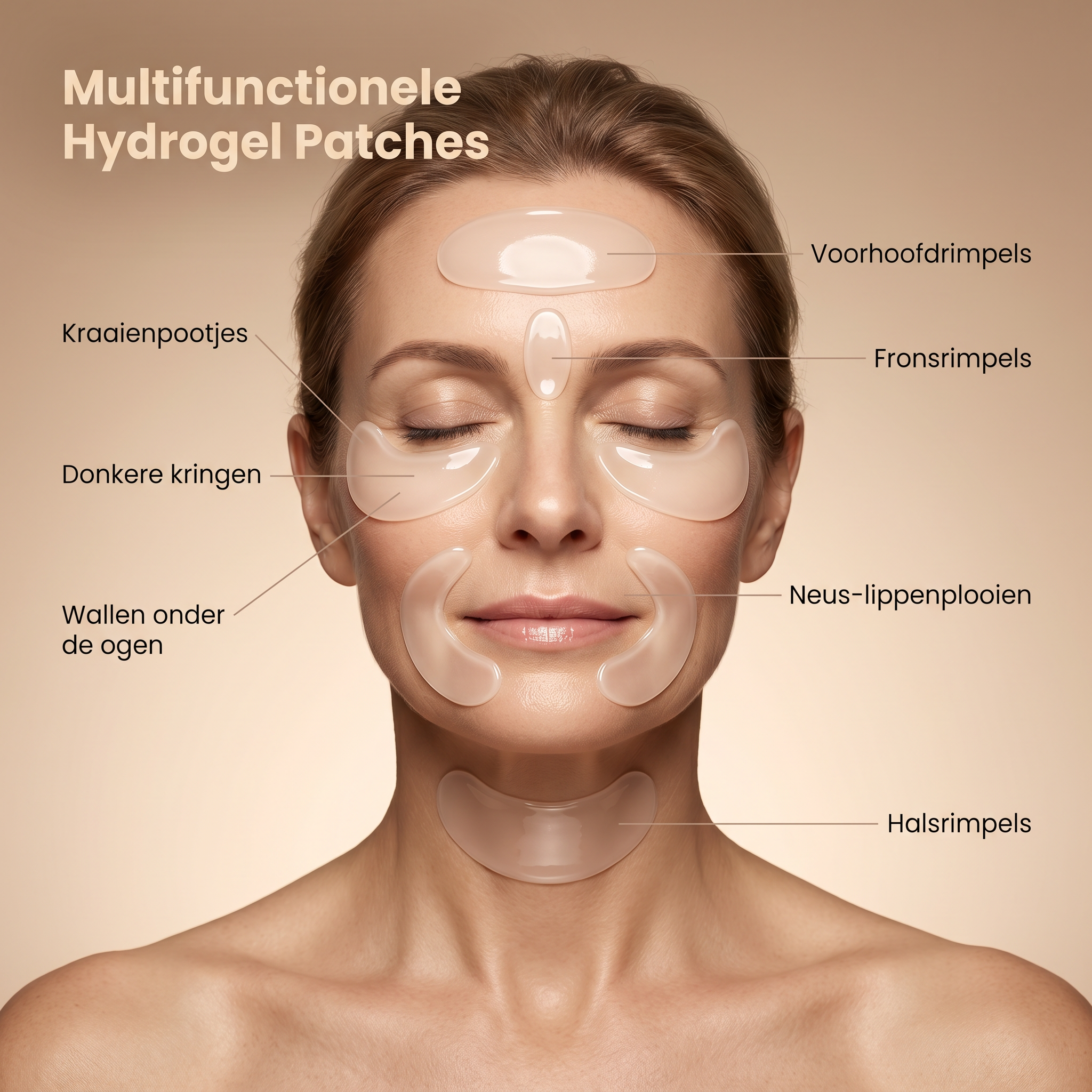 PeptiEyes™ | Collageen Hydrogel Oogpatches