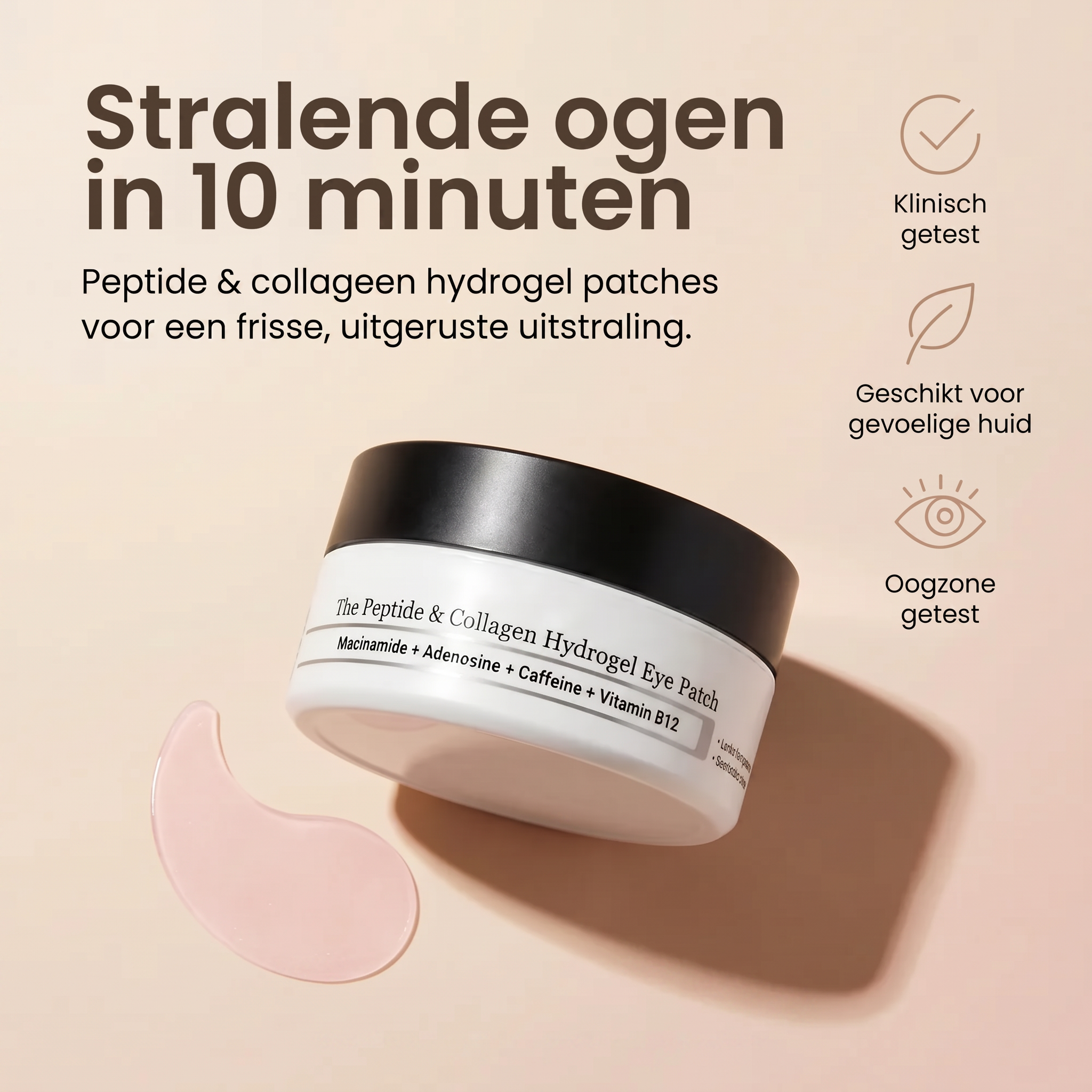 PeptiEyes™ | Collageen Hydrogel Oogpatches