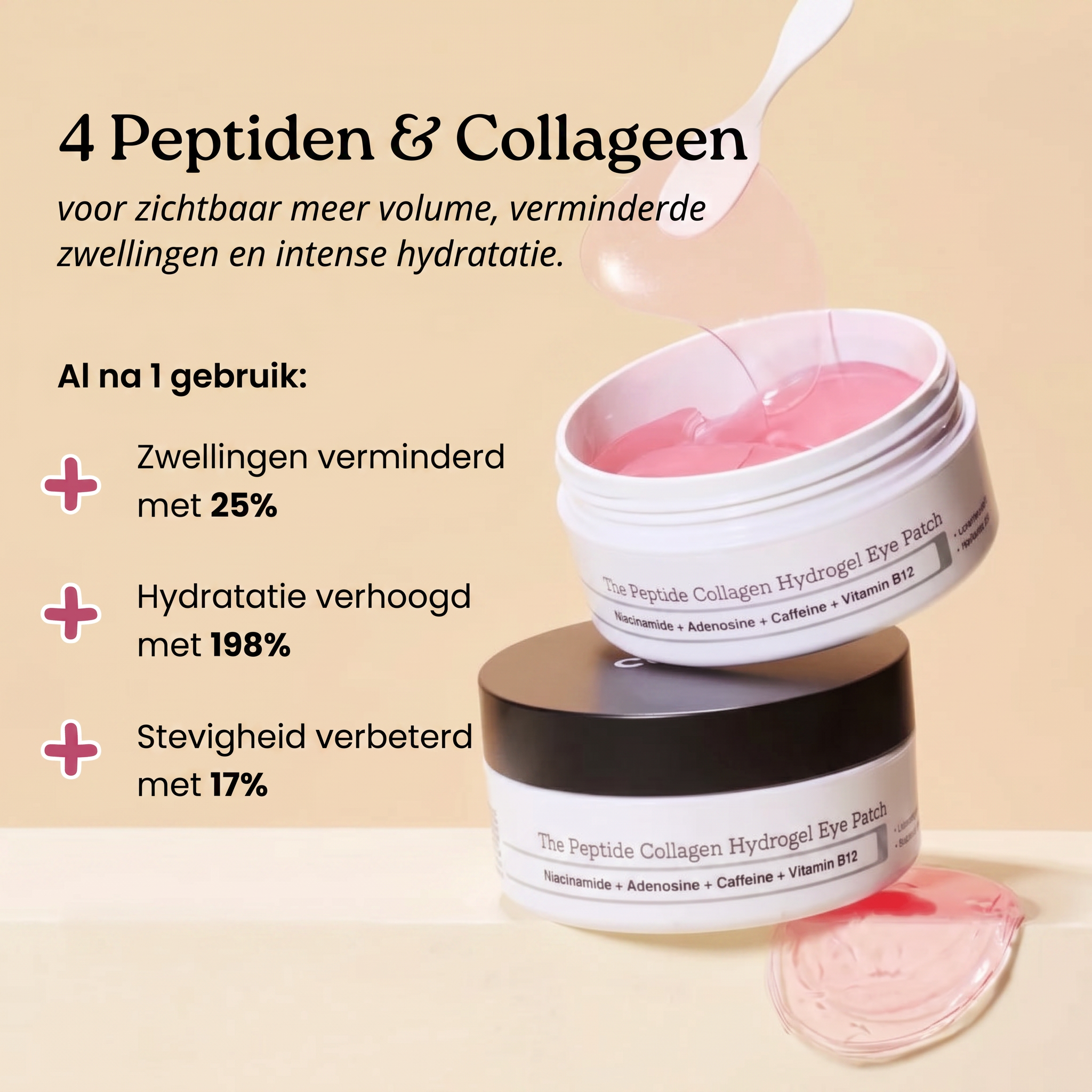 PeptiEyes™ | Collageen Hydrogel Oogpatches