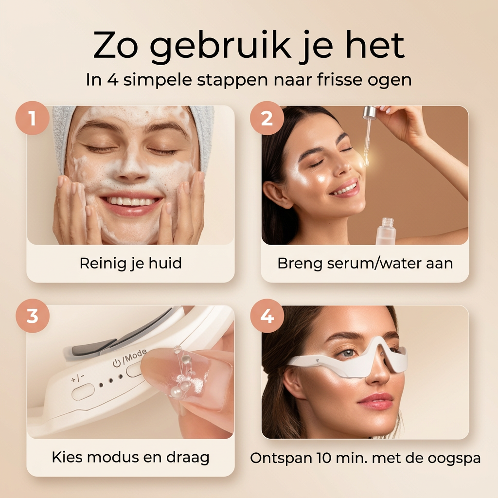 ClearEyes™ | Verberg veroudering niet, keer het proces om (10 minuten per dag)
