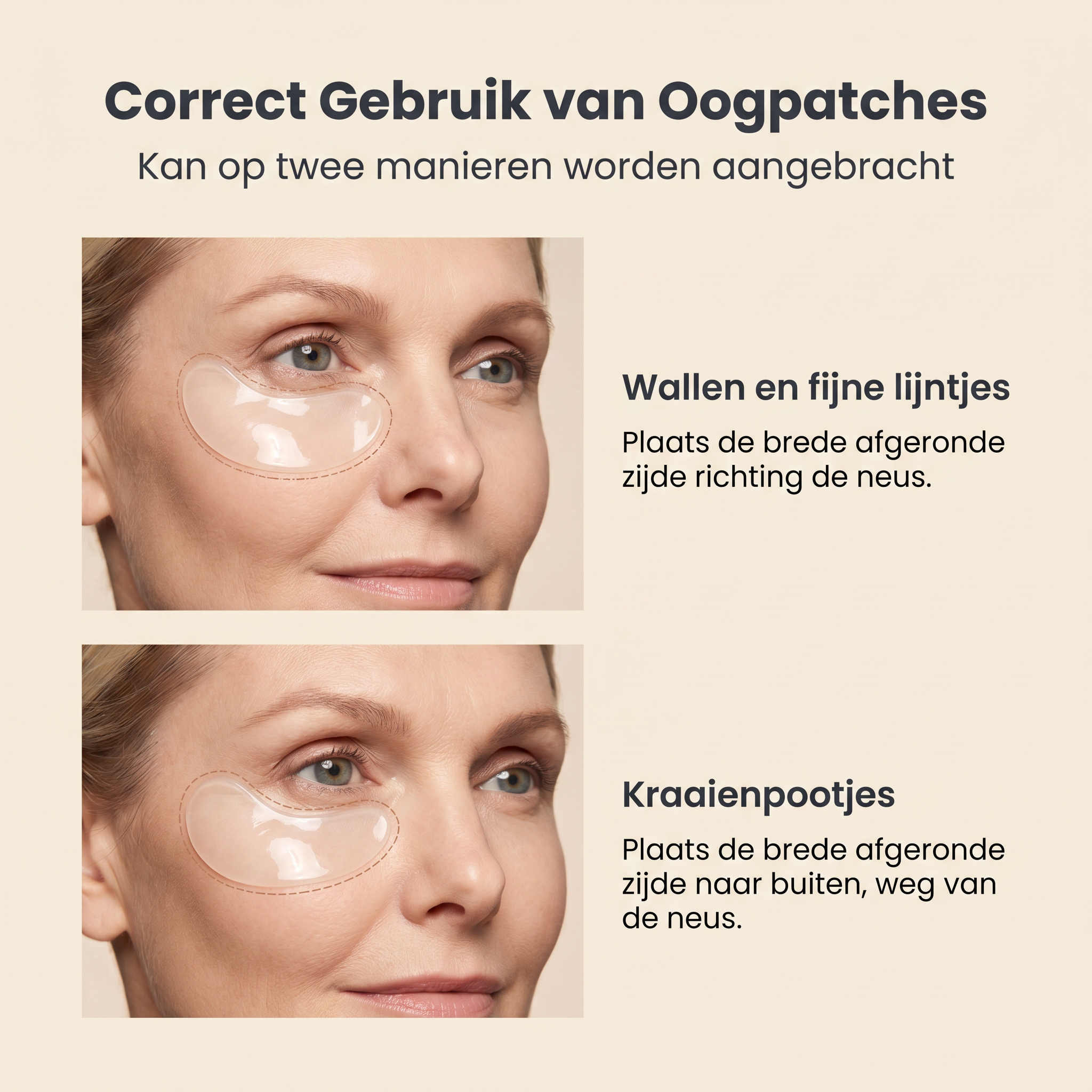 PeptiEyes™ | Collageen Hydrogel Oogpatches