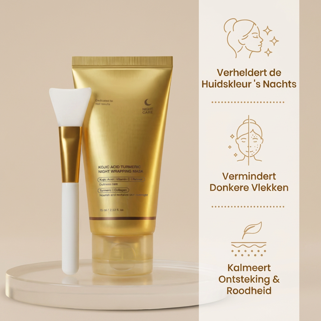 NoraSkin™ | Kojic Acid & Kurkuma Wrap Masker