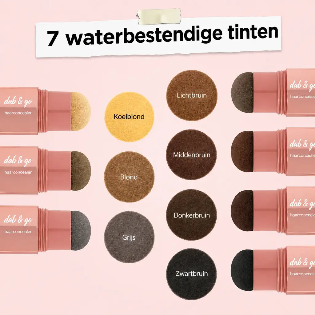 DabCover™ | Grijze uitgroei weg in een paar depjes