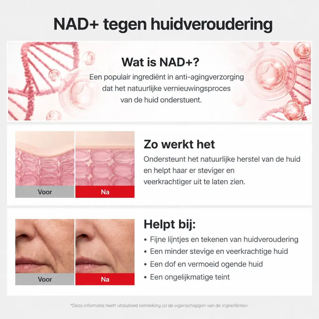 SkinBounce™ | NAD+ anti aging serum voor een voller en steviger ogende huid